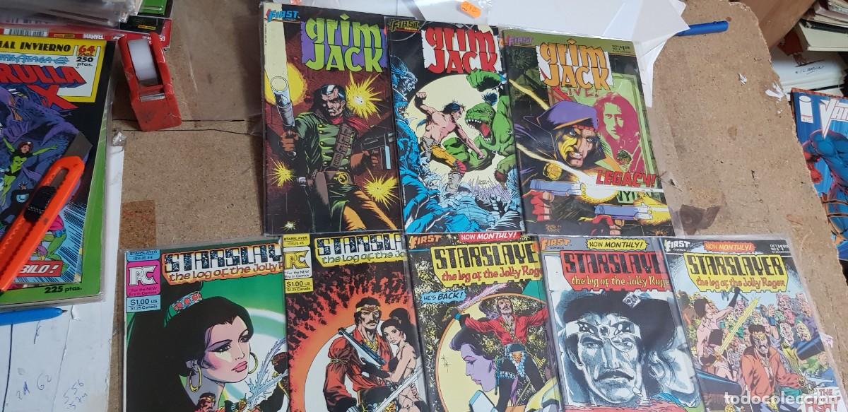 Comics: GRIM JACK + STARSLAYER ( MIRAR DESCRIPCI&Oacute;N)...LOTE 8 COMICS en INGLES