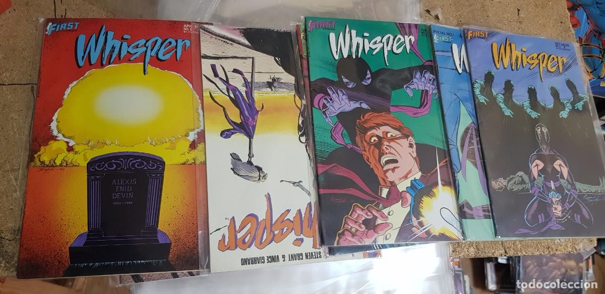 C&oacute;mics: WHISPER ( FIRST) 2.3.4.5.6.7.8 ..LOTE 7 COMICS en INGLES - Foto 1