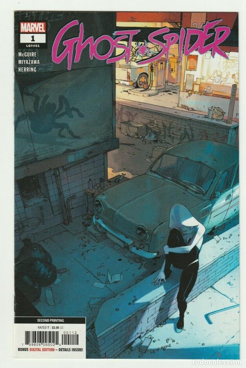 C&oacute;mics: Ghost Spider #1 2nd Print Marvel Comics - Foto 1