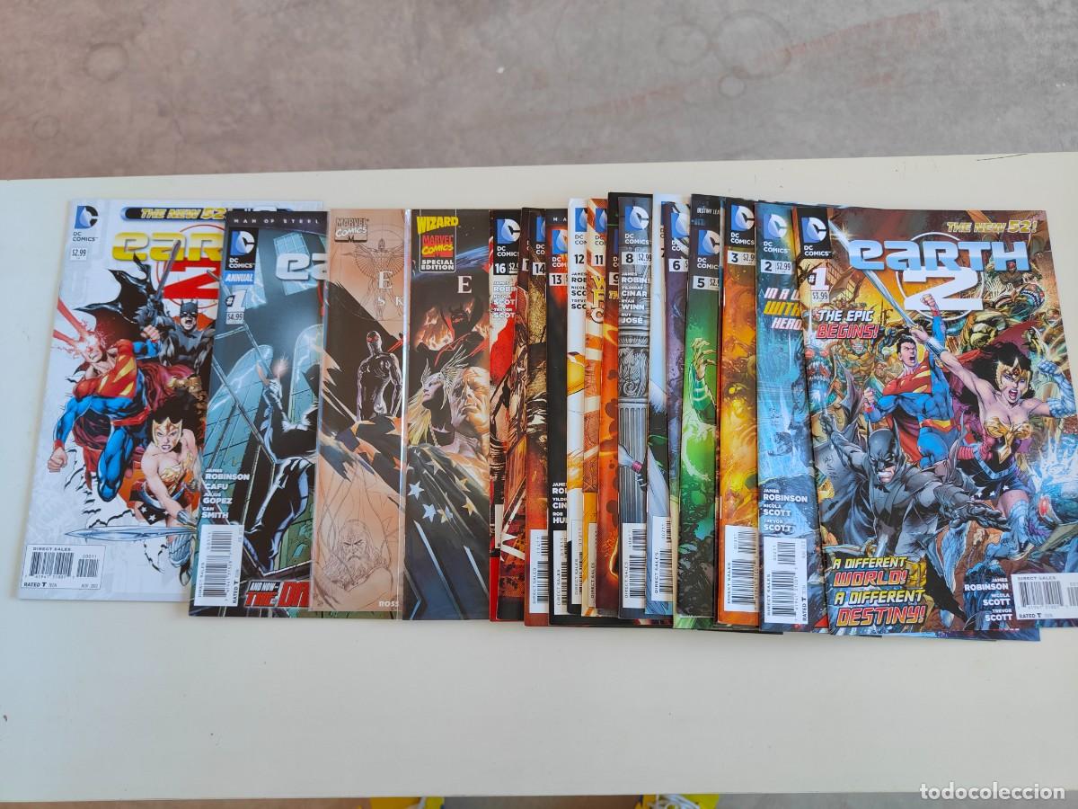 Comics : Earth 2 Run 1 - 16 + 0 + Special + Sketchbook + Annual 1 DC New 52 2012