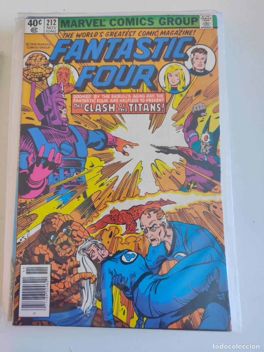 C&oacute;mics: Fantastic Four 212 1 Marvel (1961 Series) 1979 - Foto 1