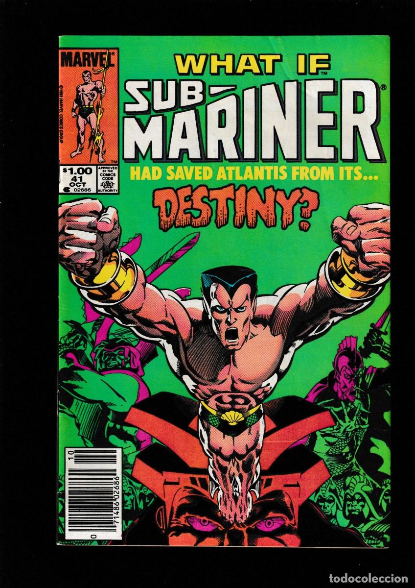 C&oacute;mics: WHAT IF 41 SUB-MARINER - MARVEL 1983 FN/VFN - Foto 1