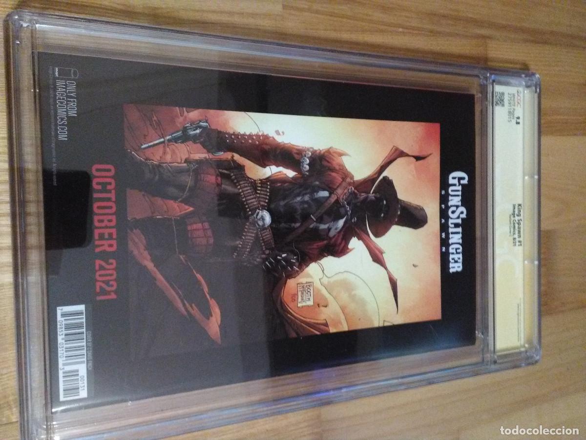 C&oacute;mics: Comic CGC IMAGE KING SPAWN 1 signed by David Finch variant cover c - Foto 3