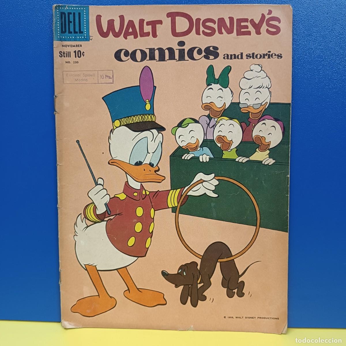 Fumetti: WALT DISNEY'S COMICS AND STORIES - DELL - N&ordm;230 - EN INGLES