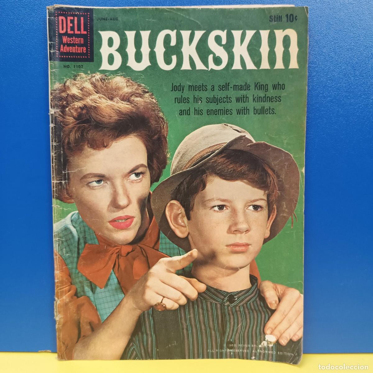 Fumetti: BUCKSKIN - DELL WESTERN ADVENTURE - N&ordm;1107 - EN INGLES
