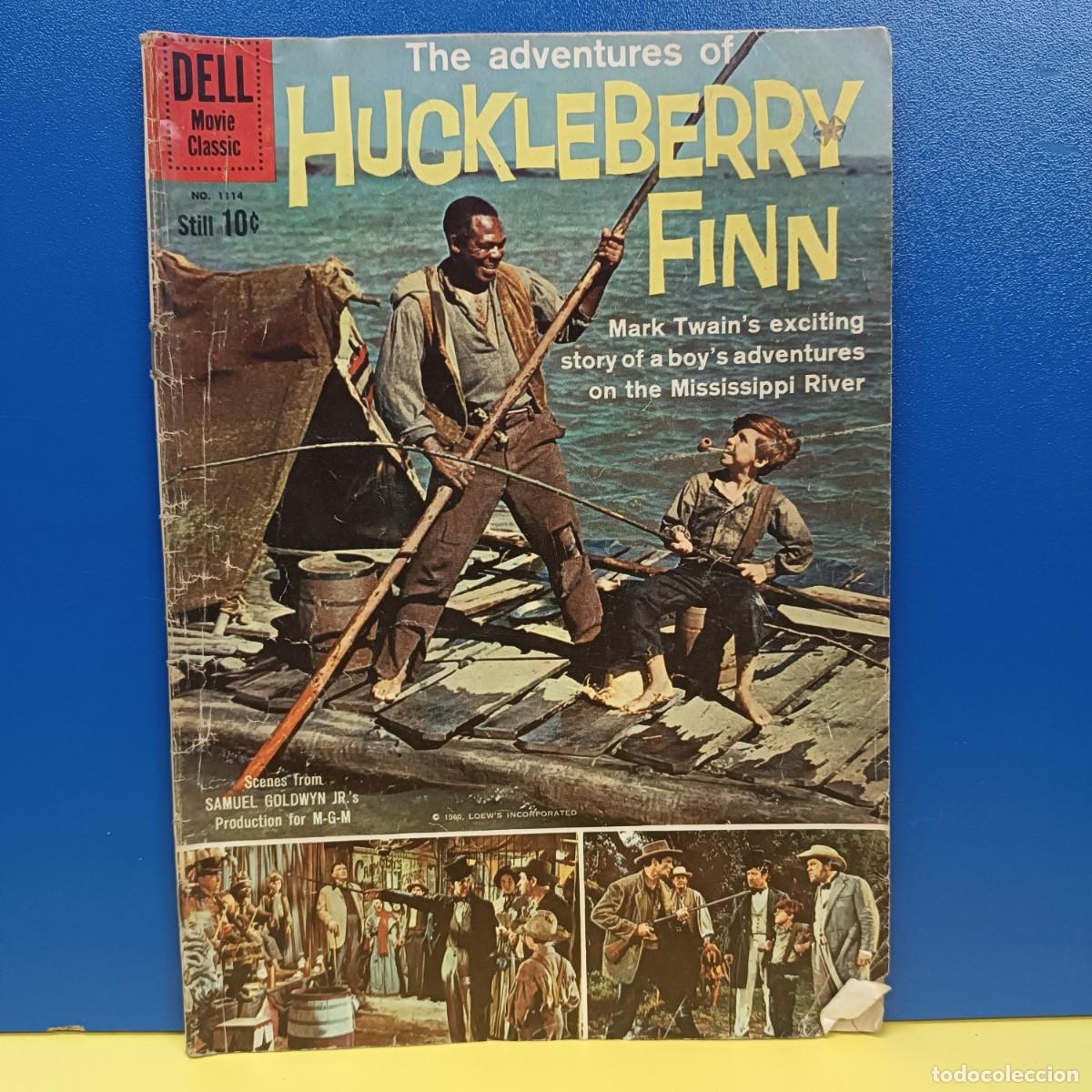 Fumetti: THE ADVENTURES OD HUCKLEBERRY FINN - DELL MOVIE CLASSIC - N&ordm;1114 - EN INGLES