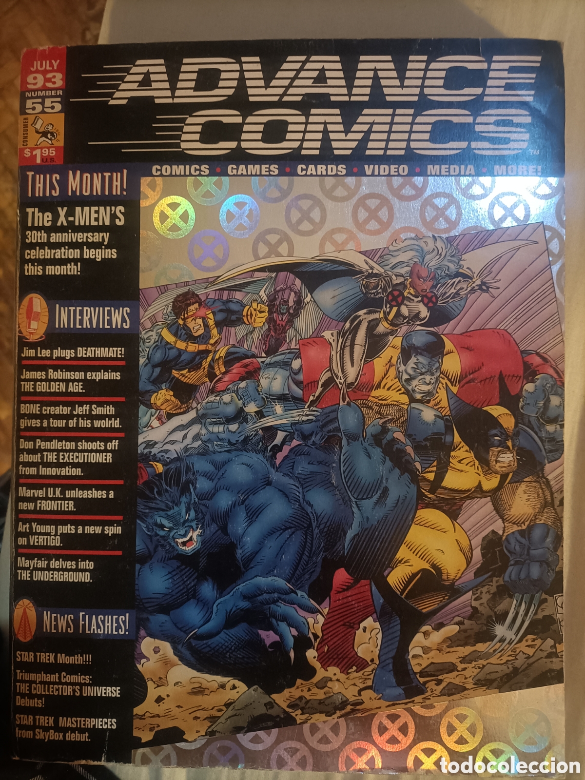 C&oacute;mics: Advance c&oacute;mics july 1993 n&deg; 55 - Foto 1