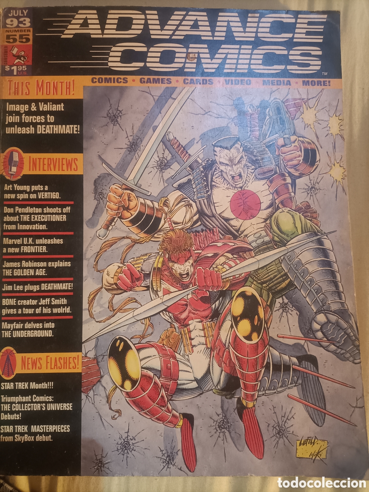 C&oacute;mics: Advance c&oacute;mics july 1993 n&deg; 55 - Foto 2