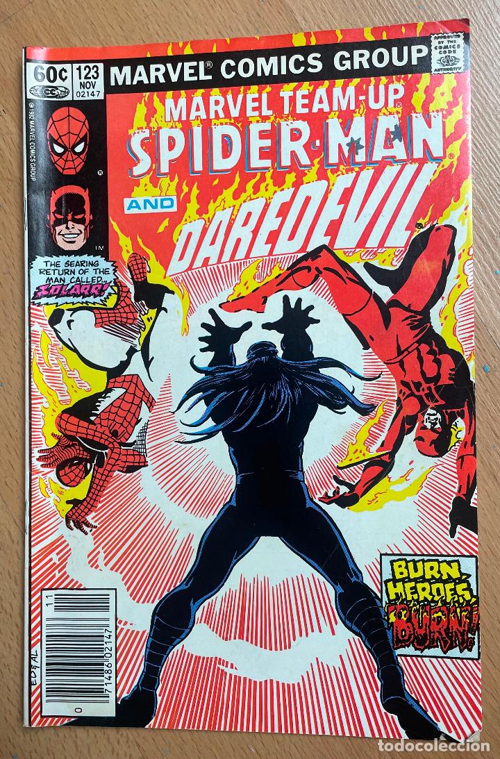 C&oacute;mics: SPIDERMAN AND DAREDEVIL, Marvel A&ntilde;os 80 Numero 123 - Foto 1