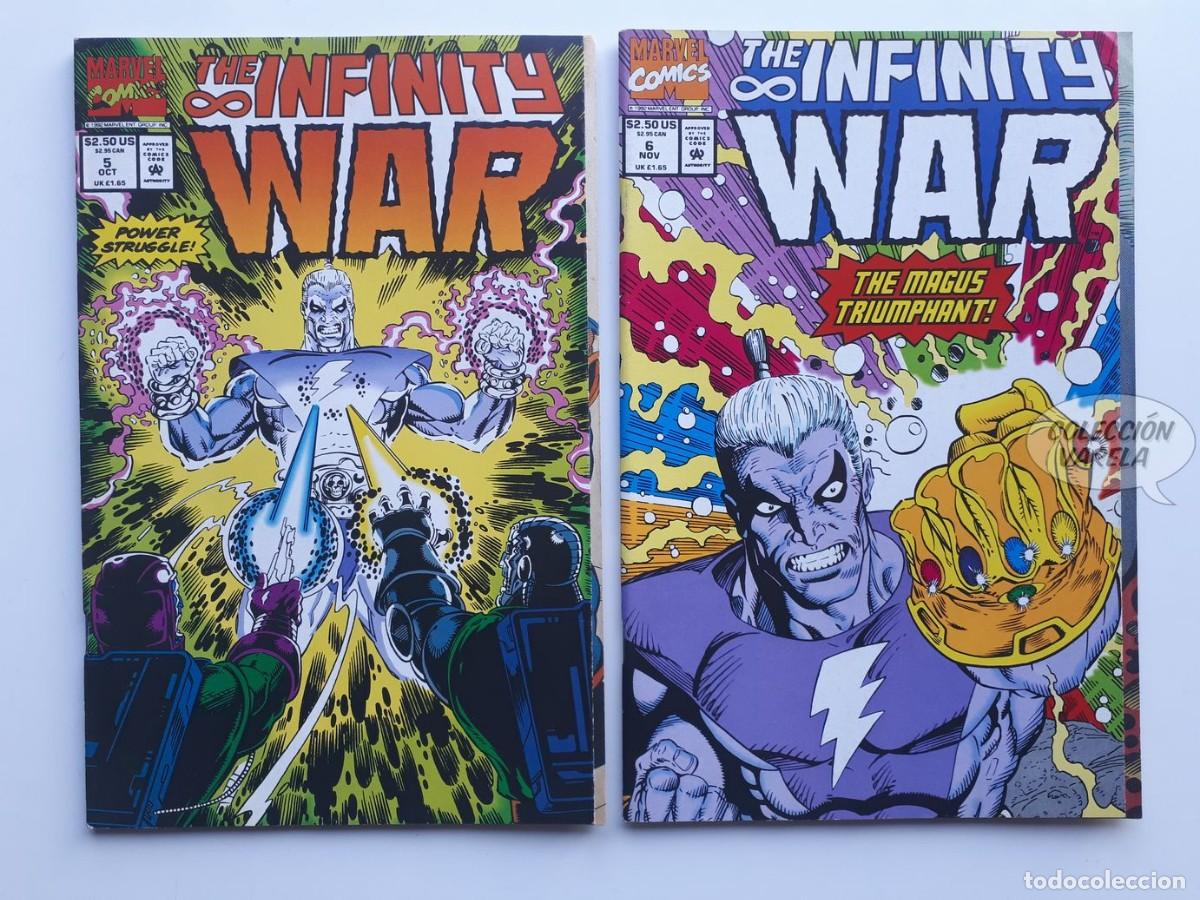 Fumetti: The Infinity War 5 y 6 - Portadas triples - Comic USA