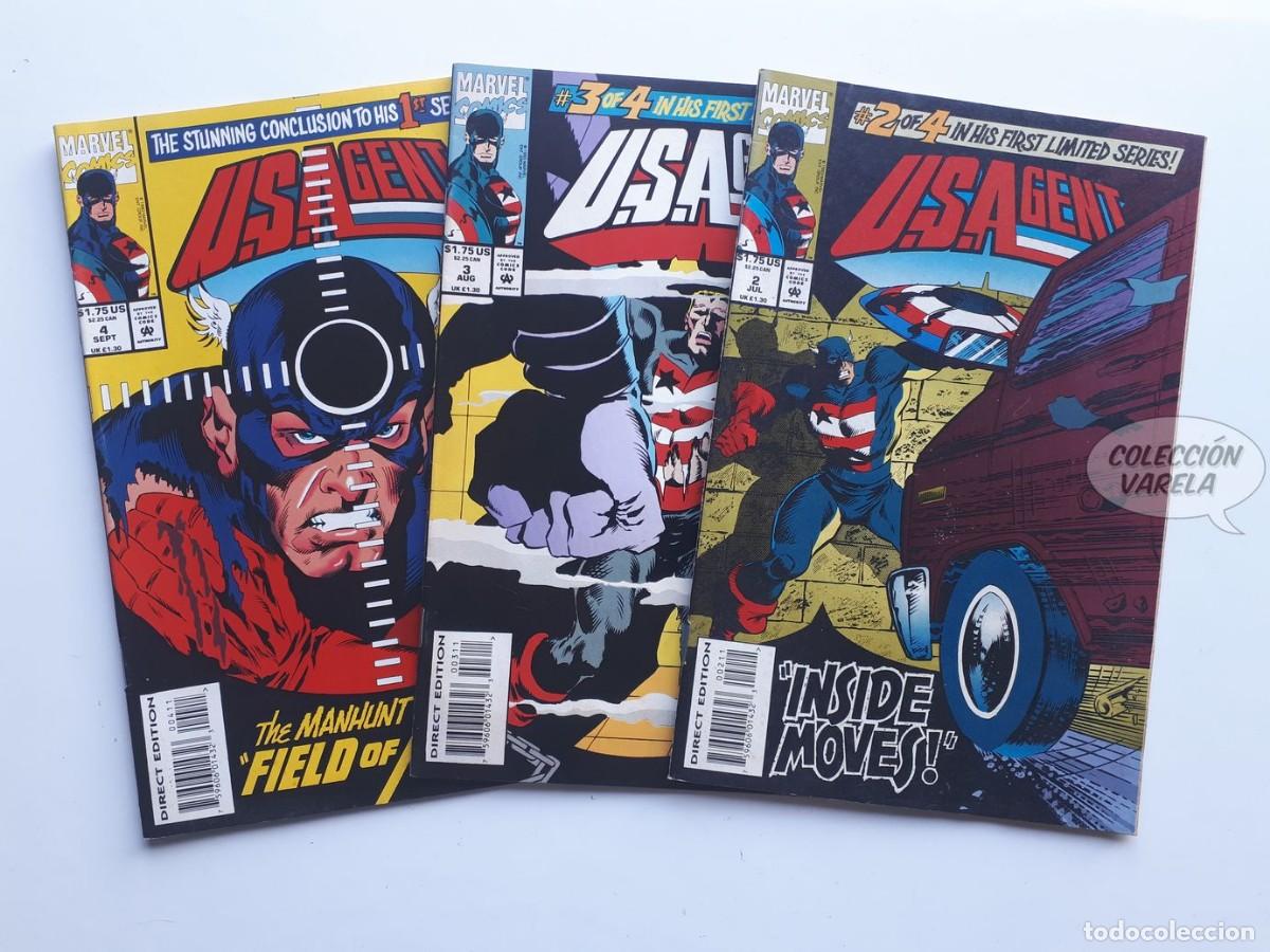 Fumetti: US Agent 2 3 y 4 de 4 - Comic USA 1993