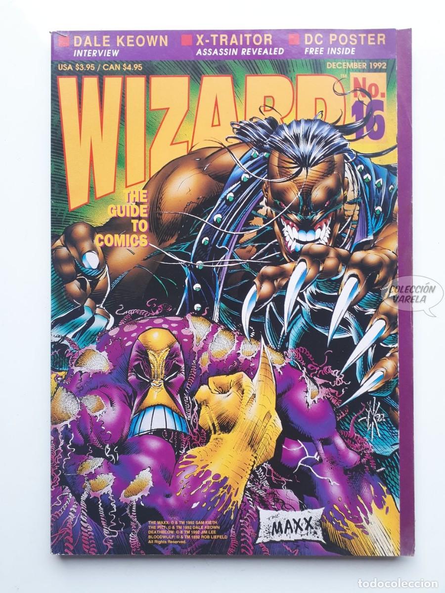 Comics: Wizard n&ordm; 17 - Volume 1 - Valiant - The guide to comics - Incluye poster - Ingl&eacute;s
