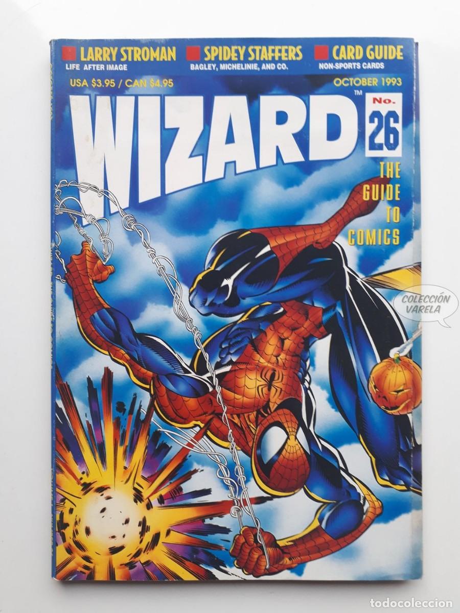 Comics : Wizard n&ordm; 26 - Volume 1 - Stroman Spiderman - The guide to comics - Incluye poster - Ingl&eacute;s