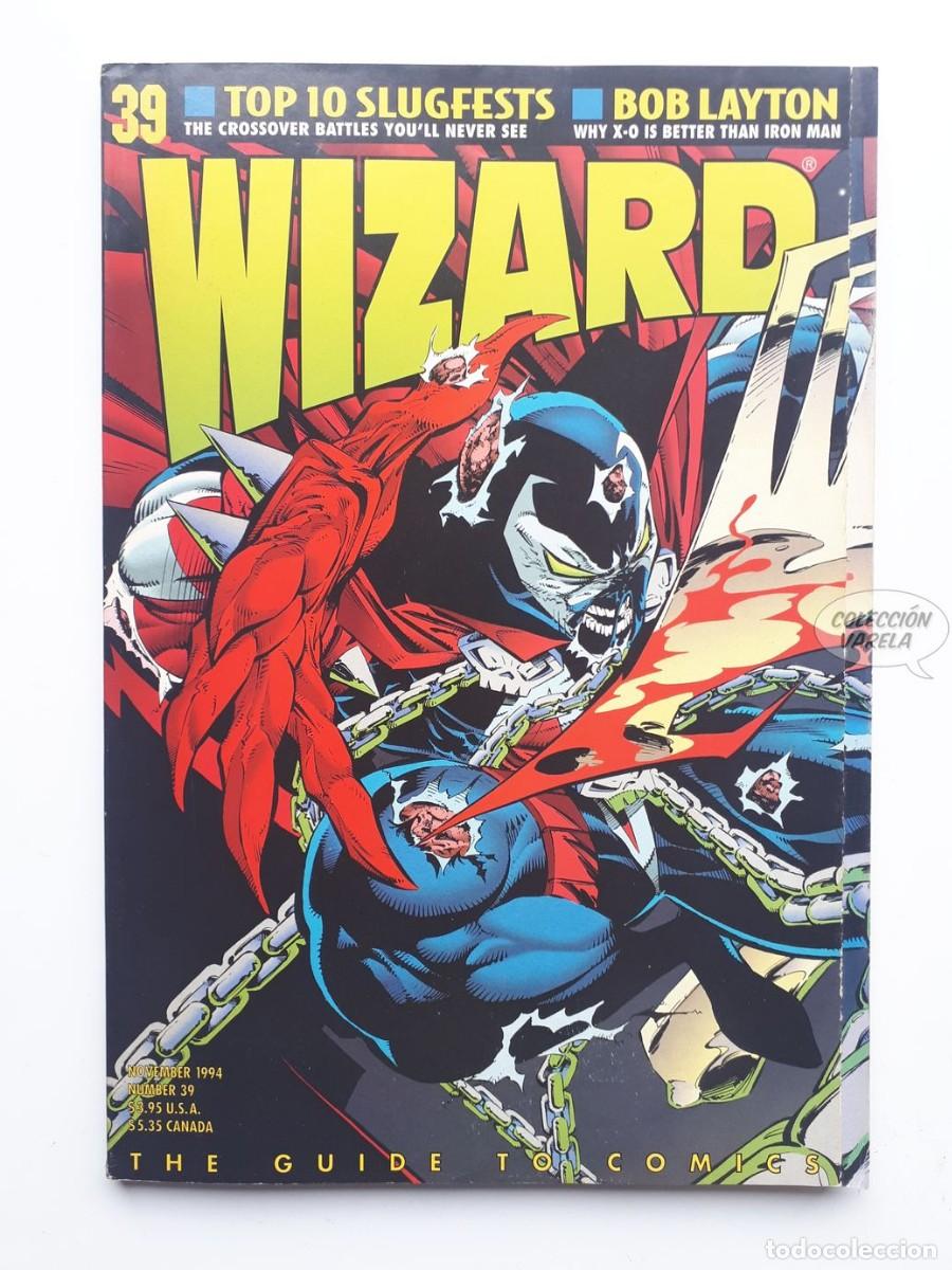 Comics : Wizard n&ordm; 39 - Volume 1 - Bob Layton - The guide to comics - Incluye poster - Ingl&eacute;s