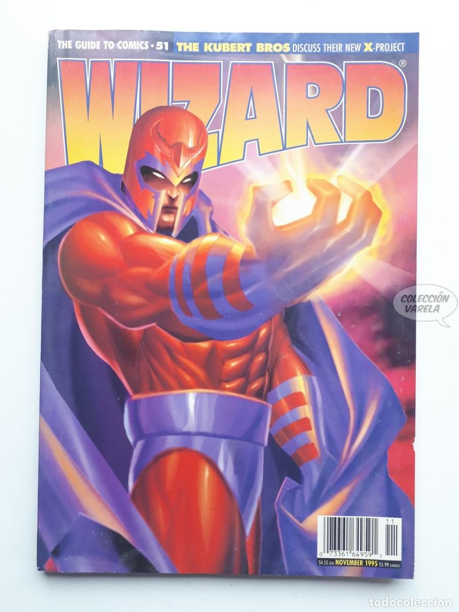 Comics : Wizard n&ordm; 51 - Volume 1 - The Kubert Bros - The guide to comics - Ingl&eacute;s