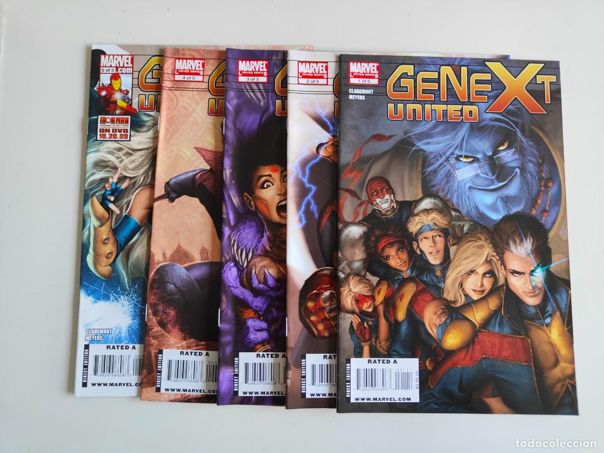 Comics : Genext United Complete 1 2 3 4 5 Marvel 2009