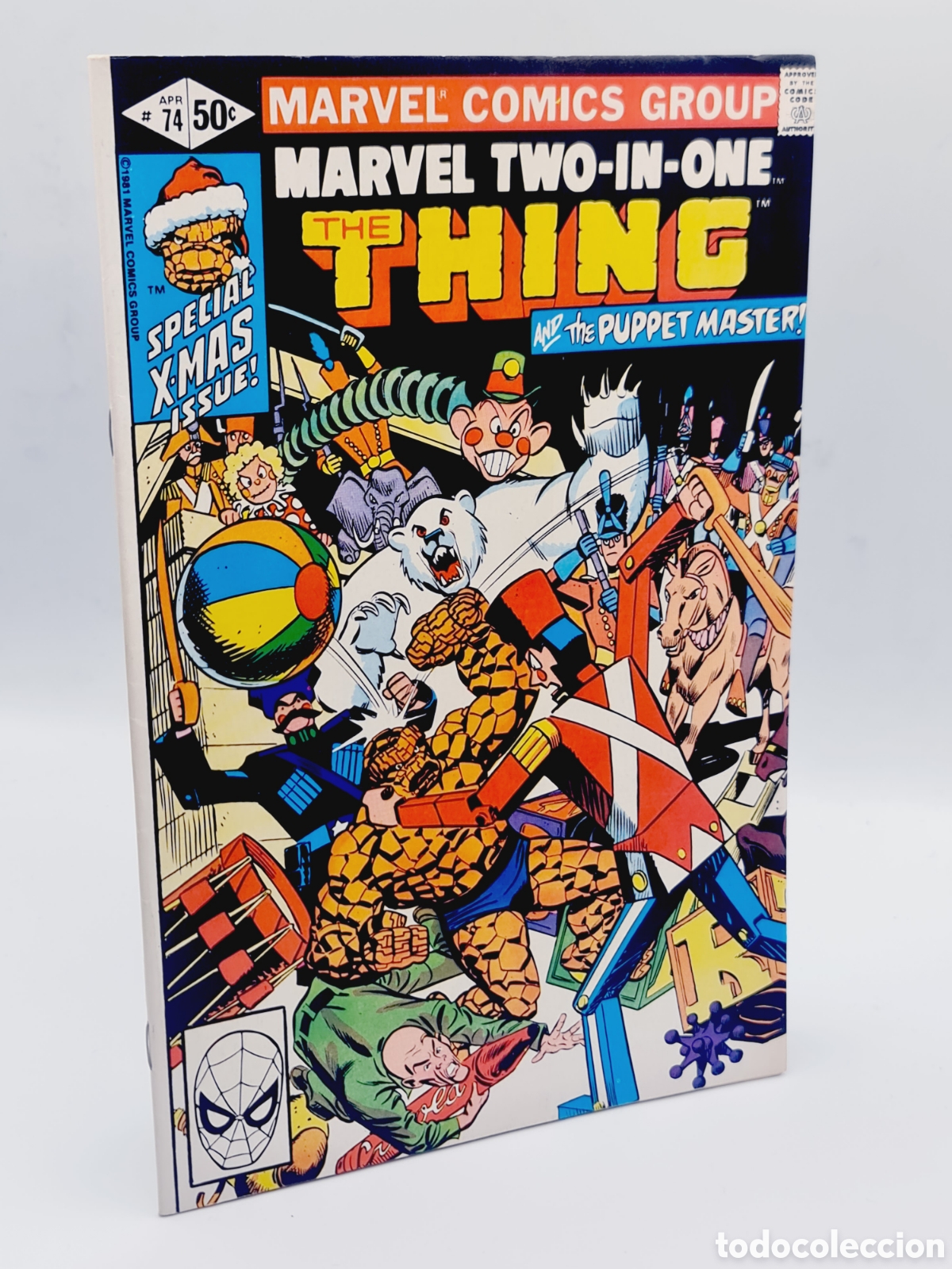 C&oacute;mics: KIOSCO MARVEL TWO-IN-ONE 74 THE THING AND THE PUPPET MASTER - Foto 1