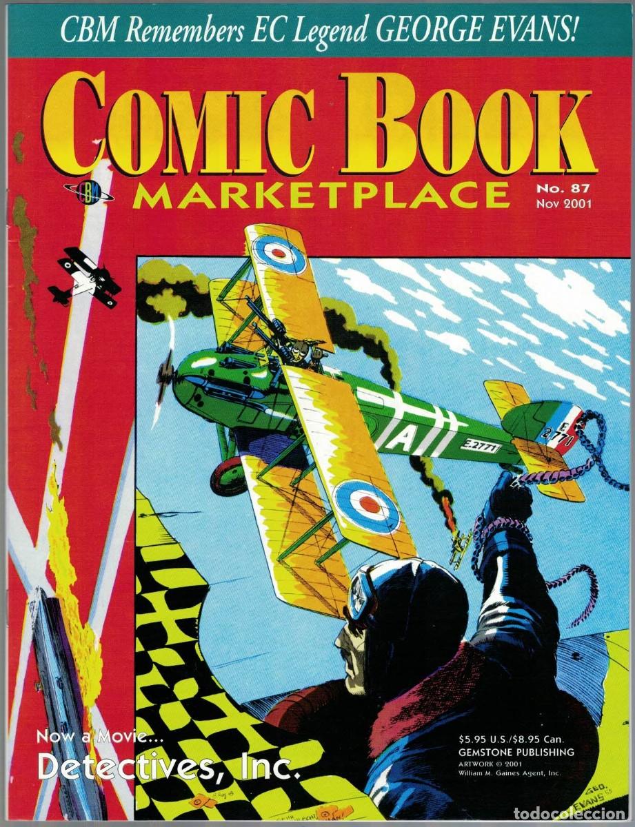 C&oacute;mics: COMIC BOOK MARKETPLACE #87, GEMSTONE pub. 2001 - Foto 1