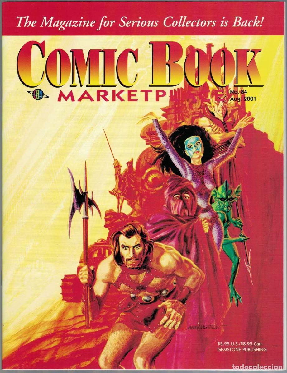 C&oacute;mics: COMIC BOOK MARKETPLACE #84, GEMSTONE pub. 2001 - Foto 1