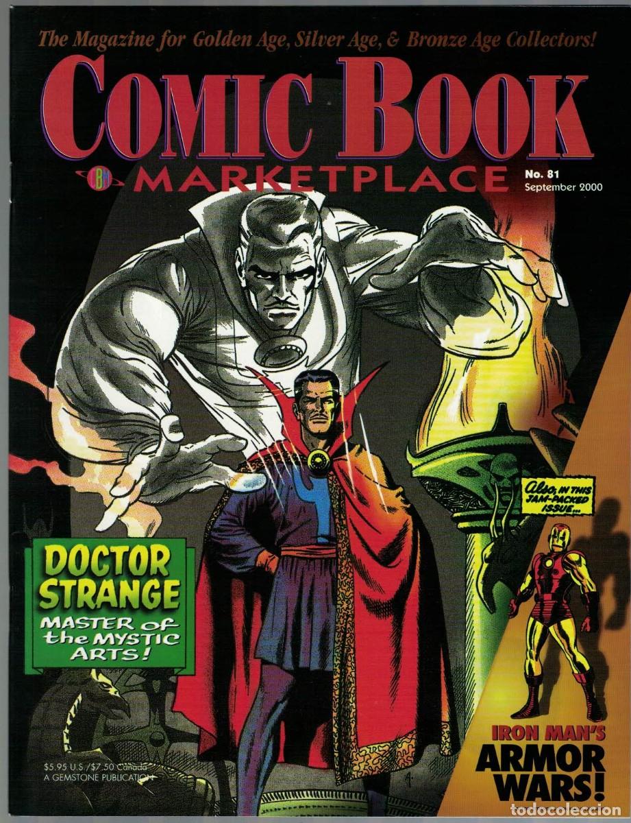 C&oacute;mics: COMIC BOOK MARKETPLACE #81, GEMSTONE pub. 2000 - Foto 1