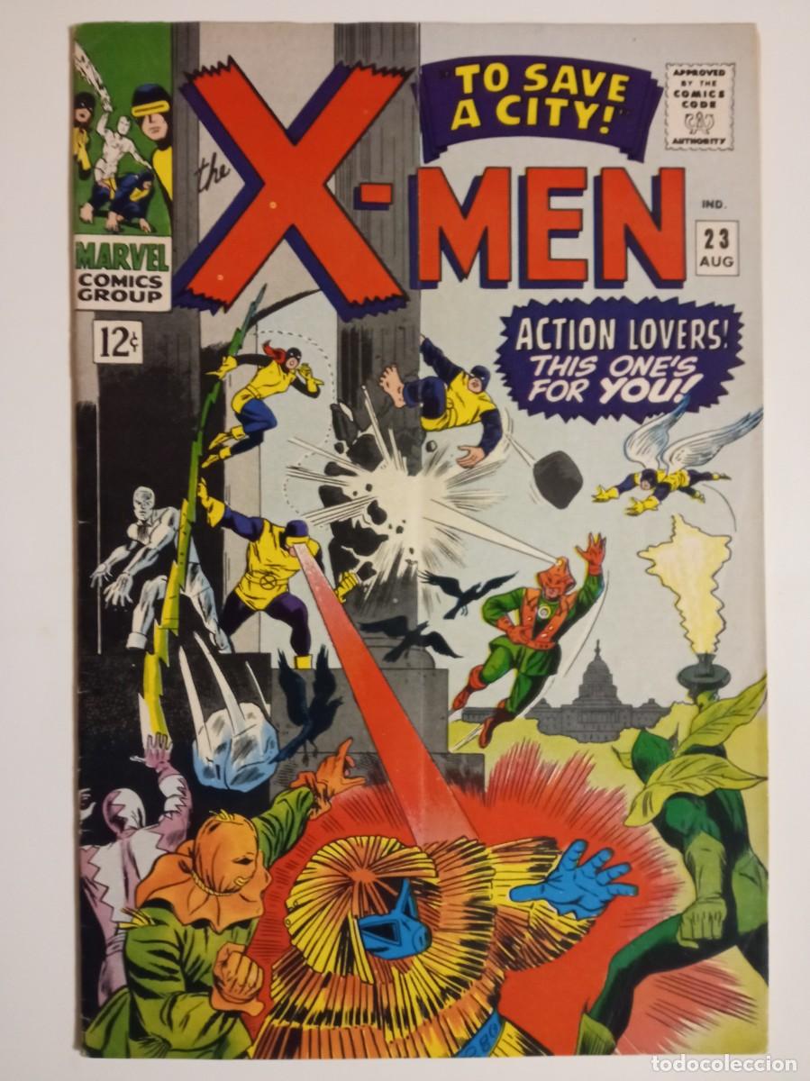 C&oacute;mics: Marvel X-men #23 1966 Fine USA - Foto 1