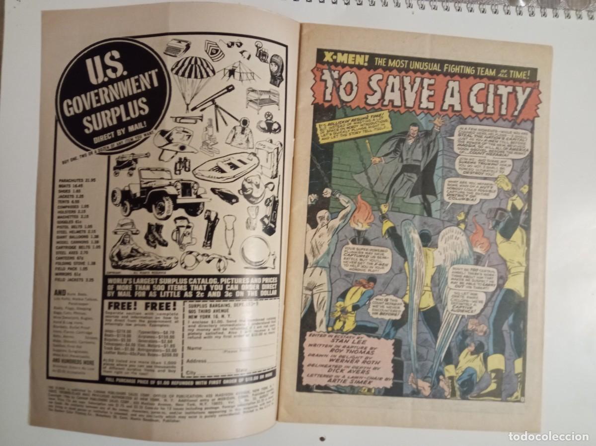 C&oacute;mics: Marvel X-men #23 1966 Fine USA - Foto 6