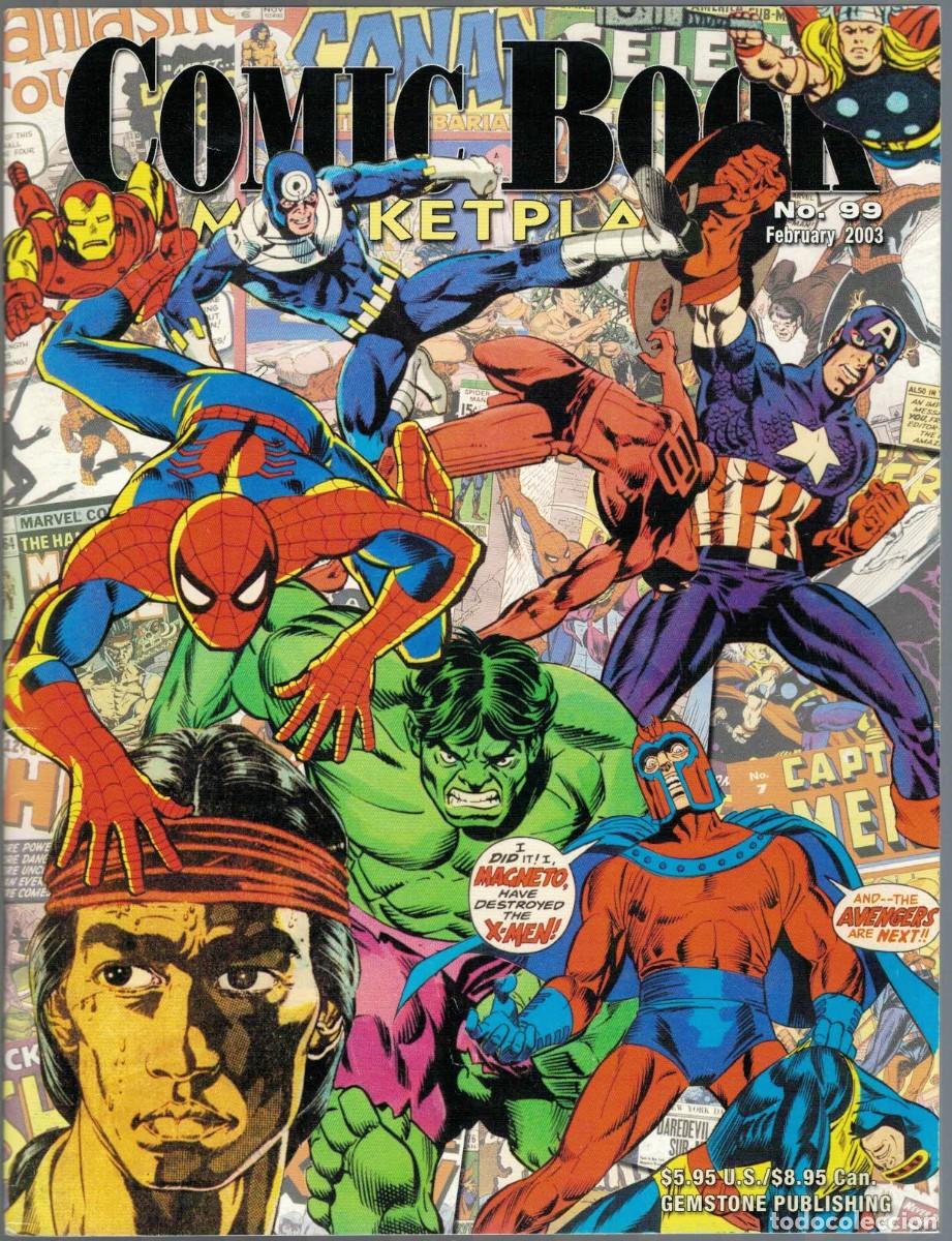 C&oacute;mics: COMIC BOOK MARKETPLACE #99, GEMSTONE pub. 2003 - Foto 1
