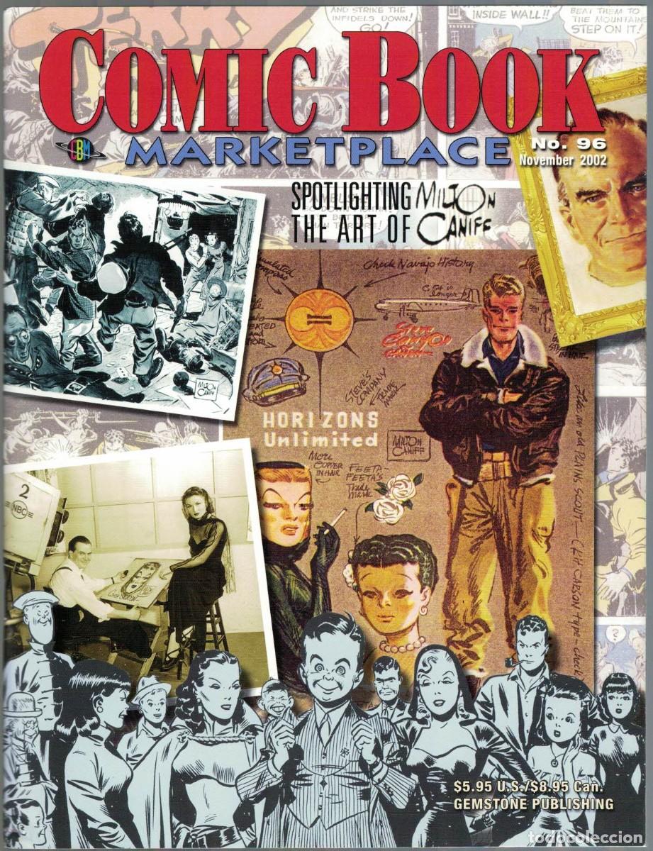 C&oacute;mics: COMIC BOOK MARKETPLACE #96, GEMSTONE pub. 2002 - Foto 1