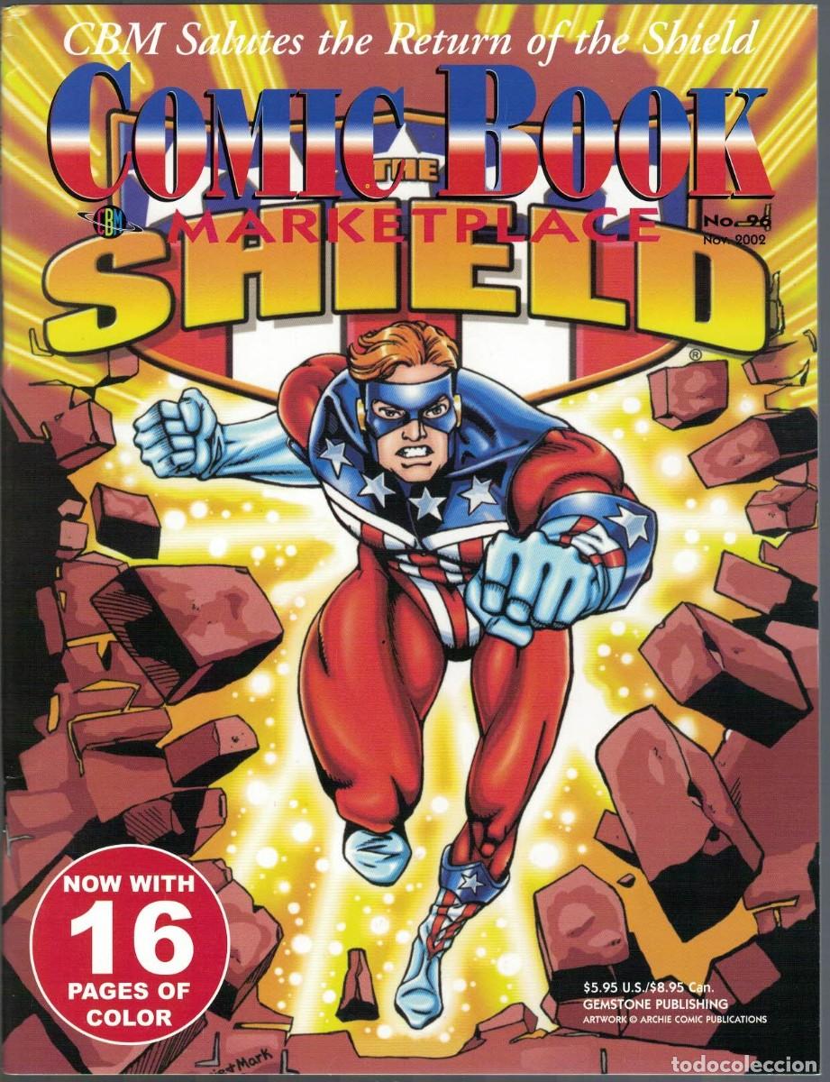 C&oacute;mics: COMIC BOOK MARKETPLACE #96, GEMSTONE pub. 2002 - Foto 2