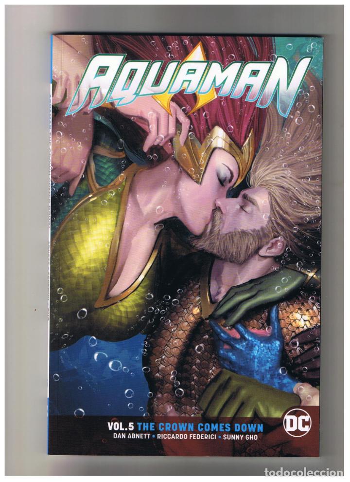 C&oacute;mics: AQUAMAN 5 TPB THE CROWN COMES - Foto 1