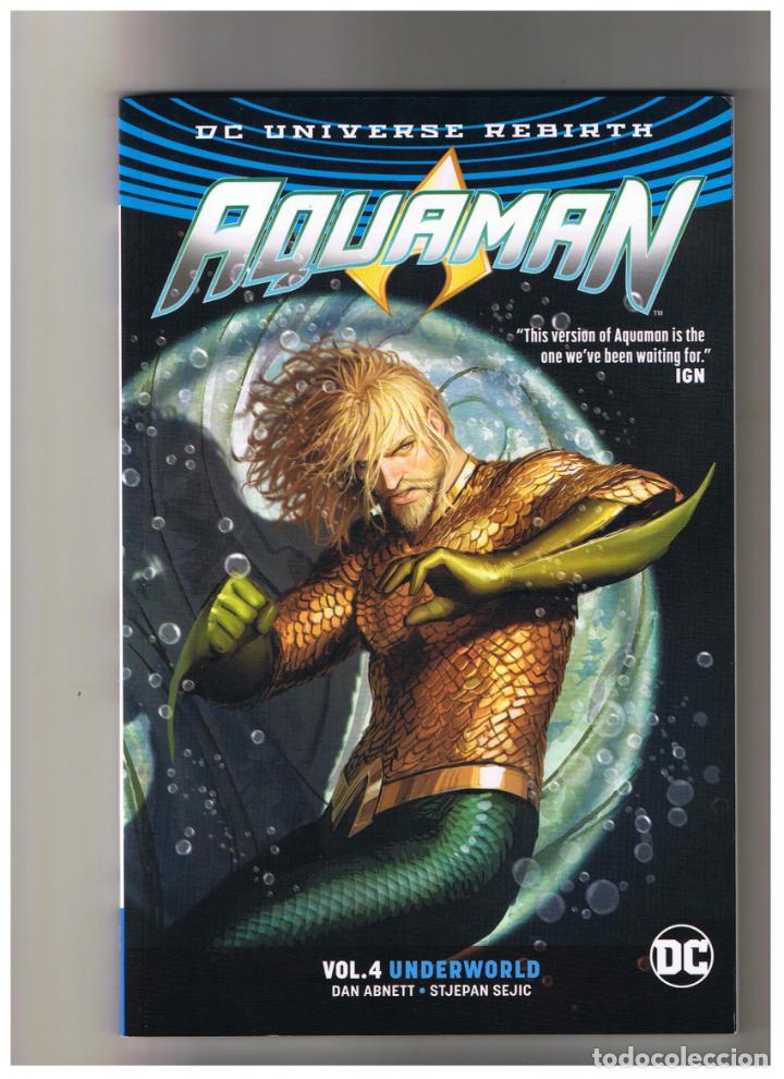 C&oacute;mics: AQUAMAN 4 TPB UNDERWORLD - Foto 1