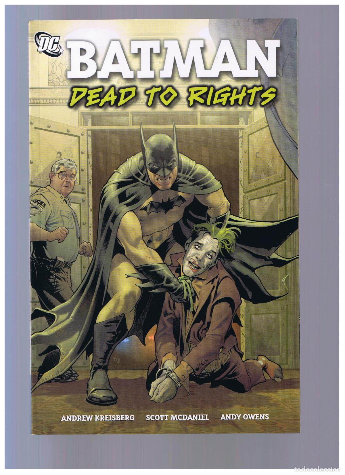 C&oacute;mics: BATMAN DEAD TO RIGHTS - Foto 1