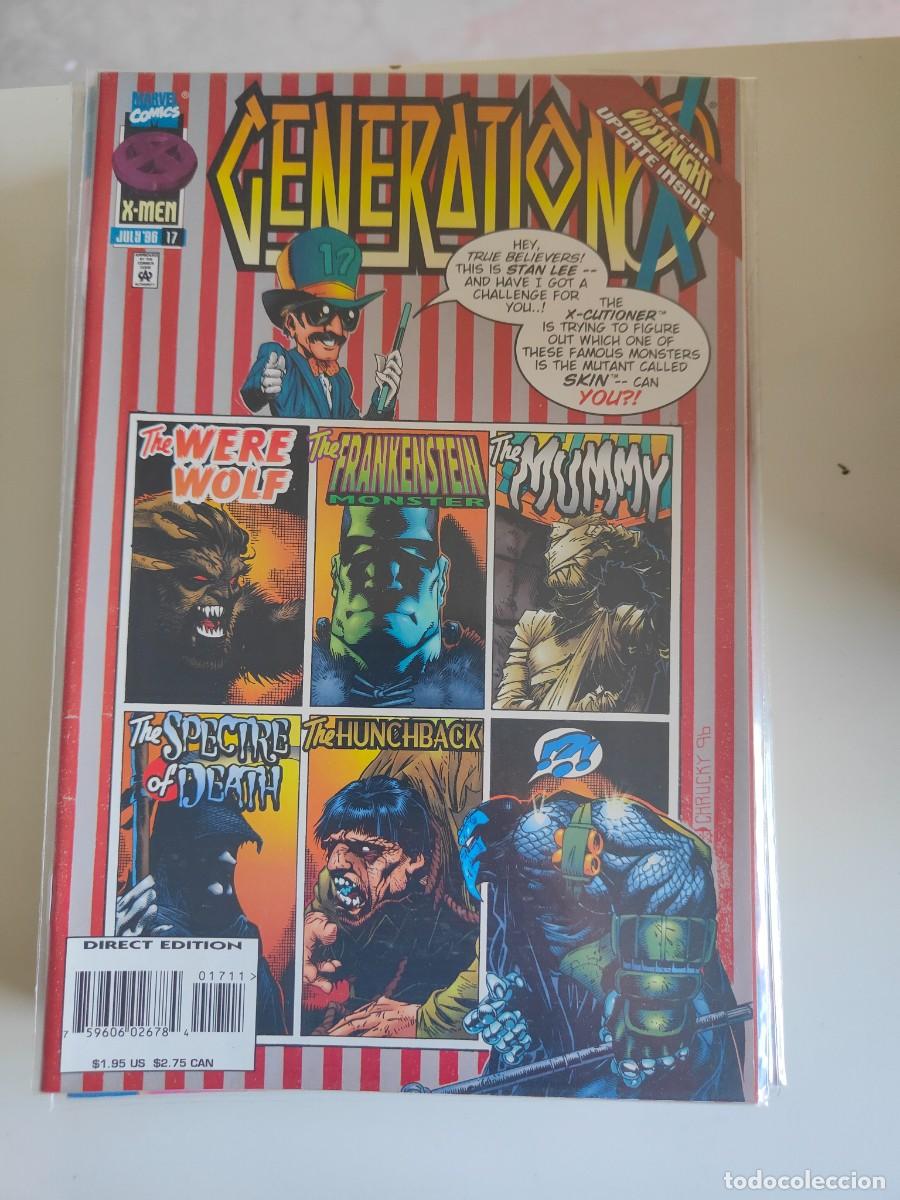 C&oacute;mics: Generation X 17 vol 1 Marvel 1996 - Foto 1