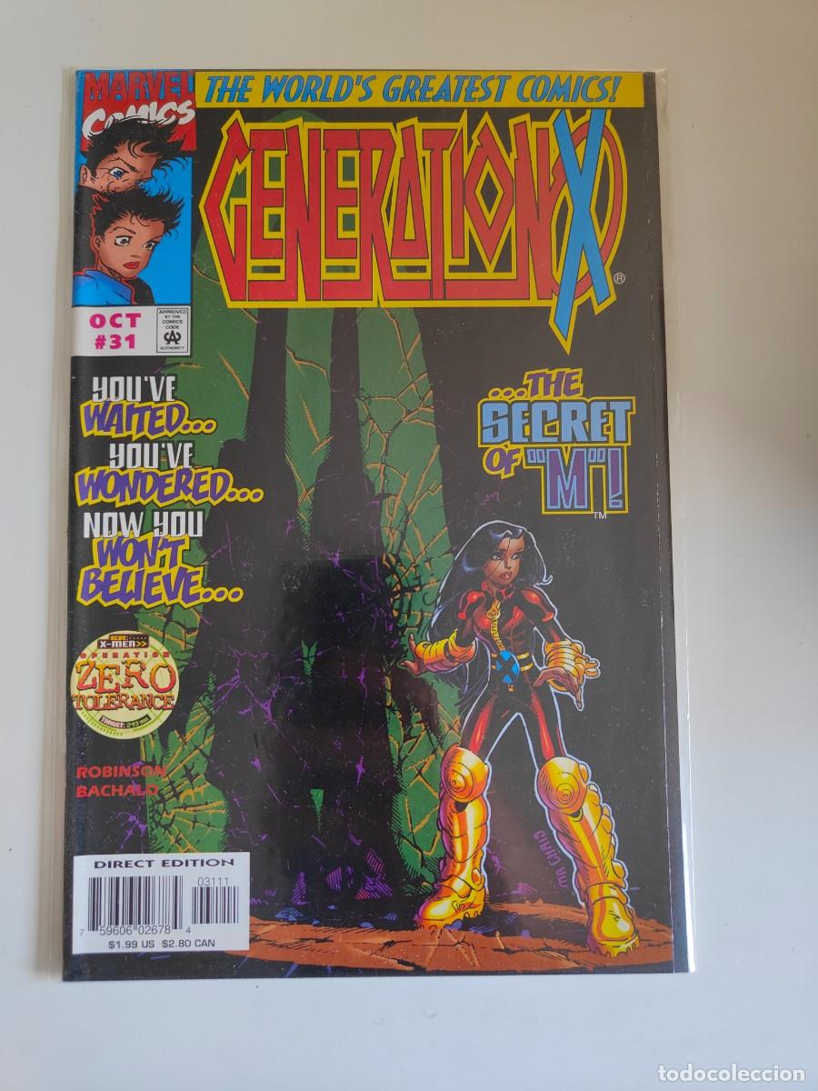 C&oacute;mics: Generation X 31 vol 1 Marvel 1997 - Foto 1