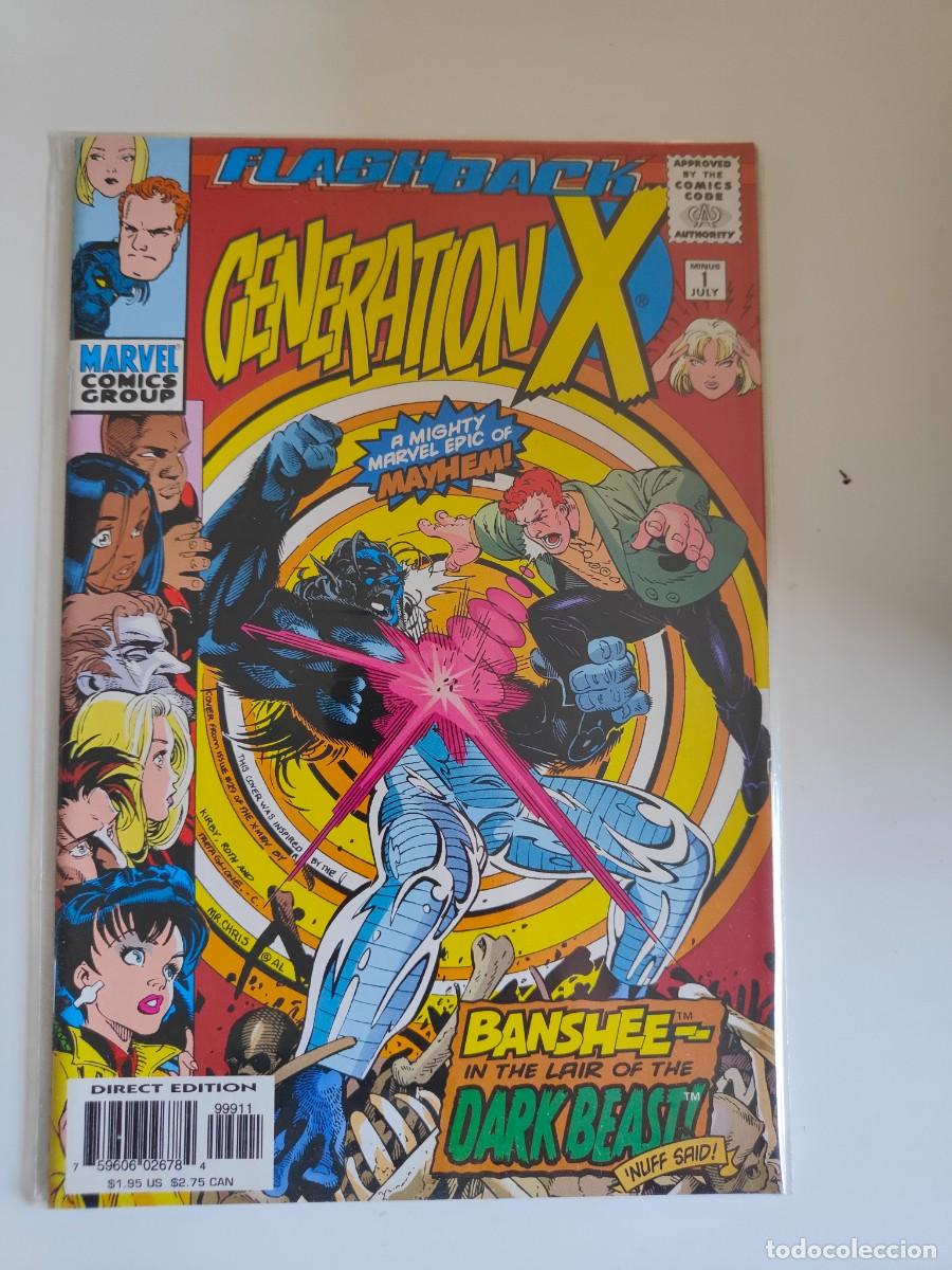 C&oacute;mics: Generation X Flashback Minus - 1 vol 1 Marvel 1997 - Foto 1