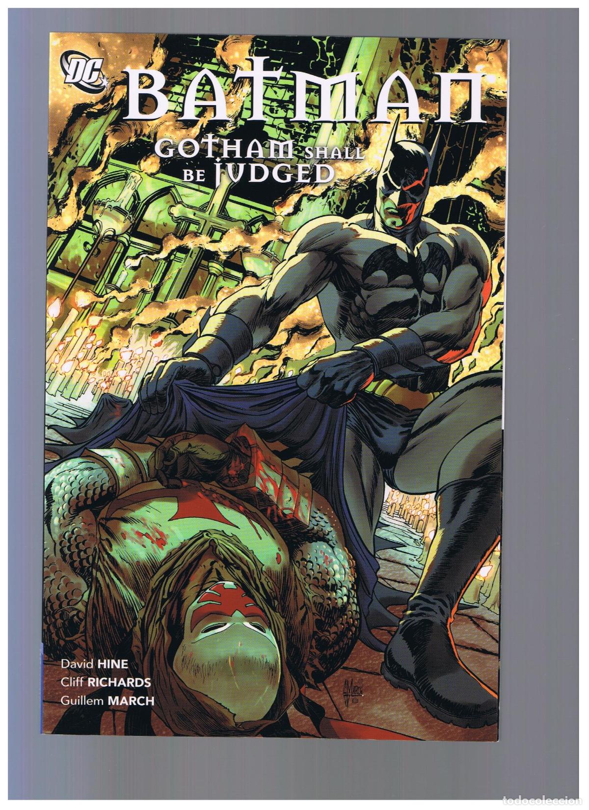 C&oacute;mics: BATMAN GOTHAM SHALL BE JUDGED - Foto 1