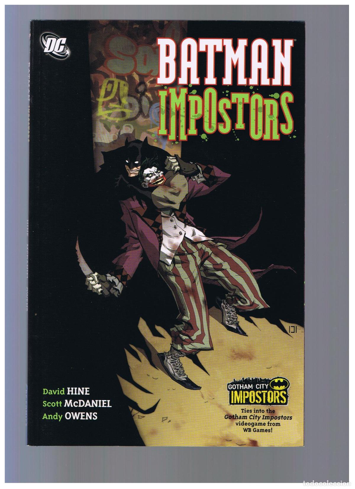 C&oacute;mics: BATMAN IMPOSTORS - Foto 1