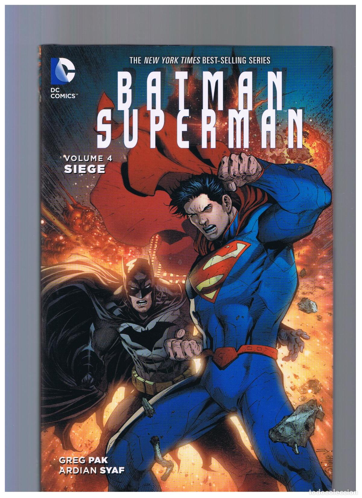 C&oacute;mics: BATMAN/SUPERMAN #4 SIEGE HC - Foto 1