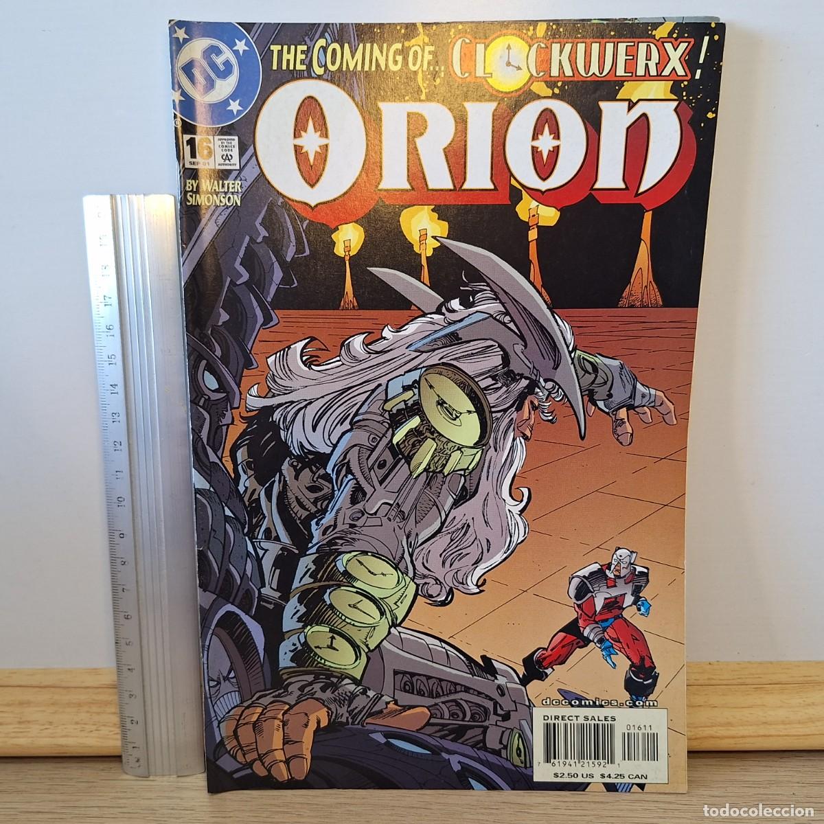 Comics: ⚜️ DC COMICS Broadway, NY, USA. #16. 2001. ORION. Coming Clockwerx! Great condition (not MS). 60 g