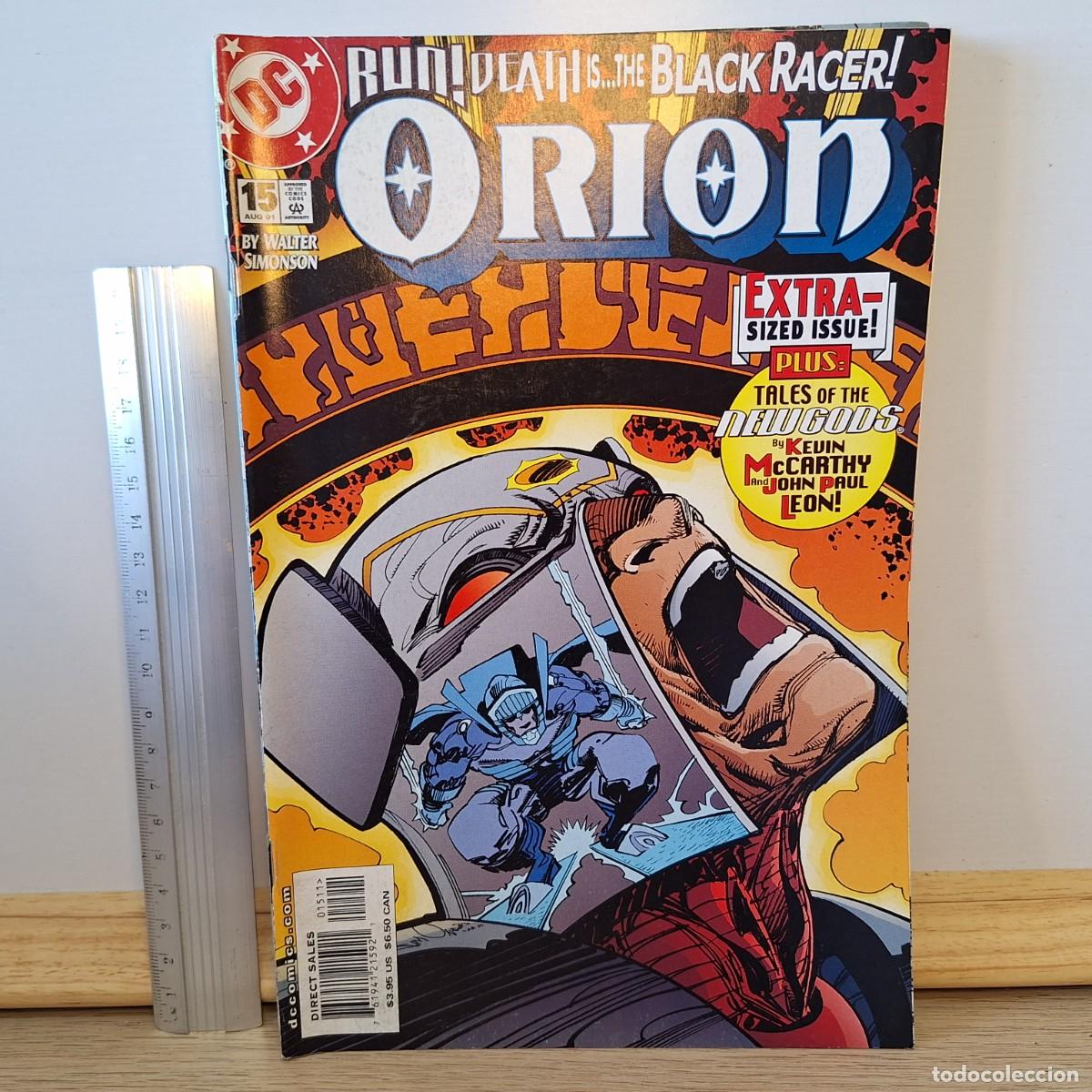 Comics: ⚜️ DC COMICS Broadway, NY, USA. #15. 2001. ORION. Black Racer! Great condition (not MS). 60 g