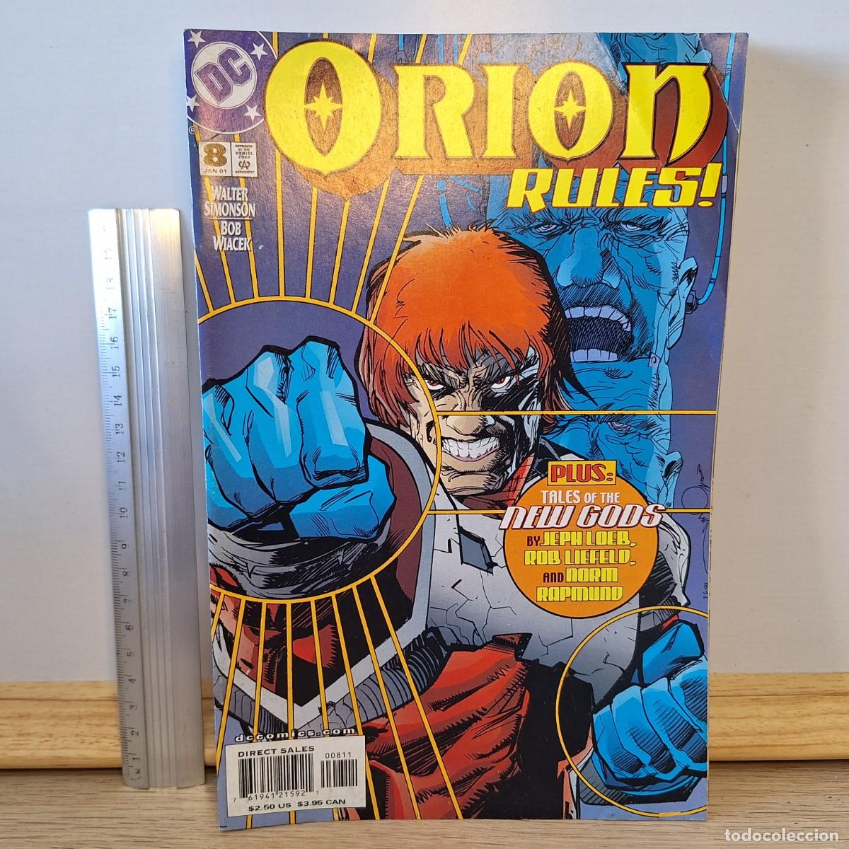 Comics: ⚜️ DC COMICS Broadway, NY, USA. #8. 2001 ORION. Rules! Great condition (not MS). 60g