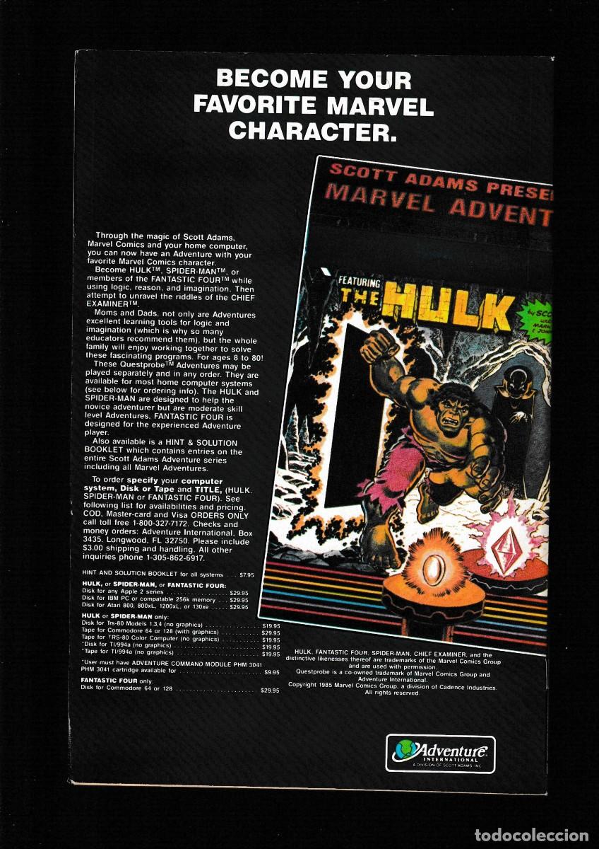 C&oacute;mics: IRON MAN 204 - MARVEL 1986 VFN/NM - Foto 2