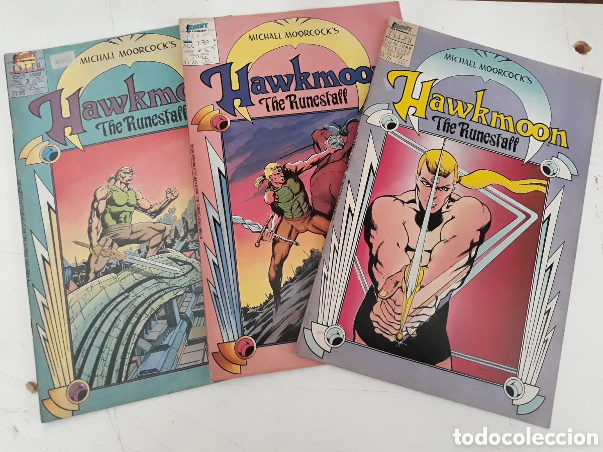 C&oacute;mics: HAWKMOON: THE RUNESTAFF (ORIGINAL USA) 1 AL 3 (DE 4) - FIRST - Foto 1