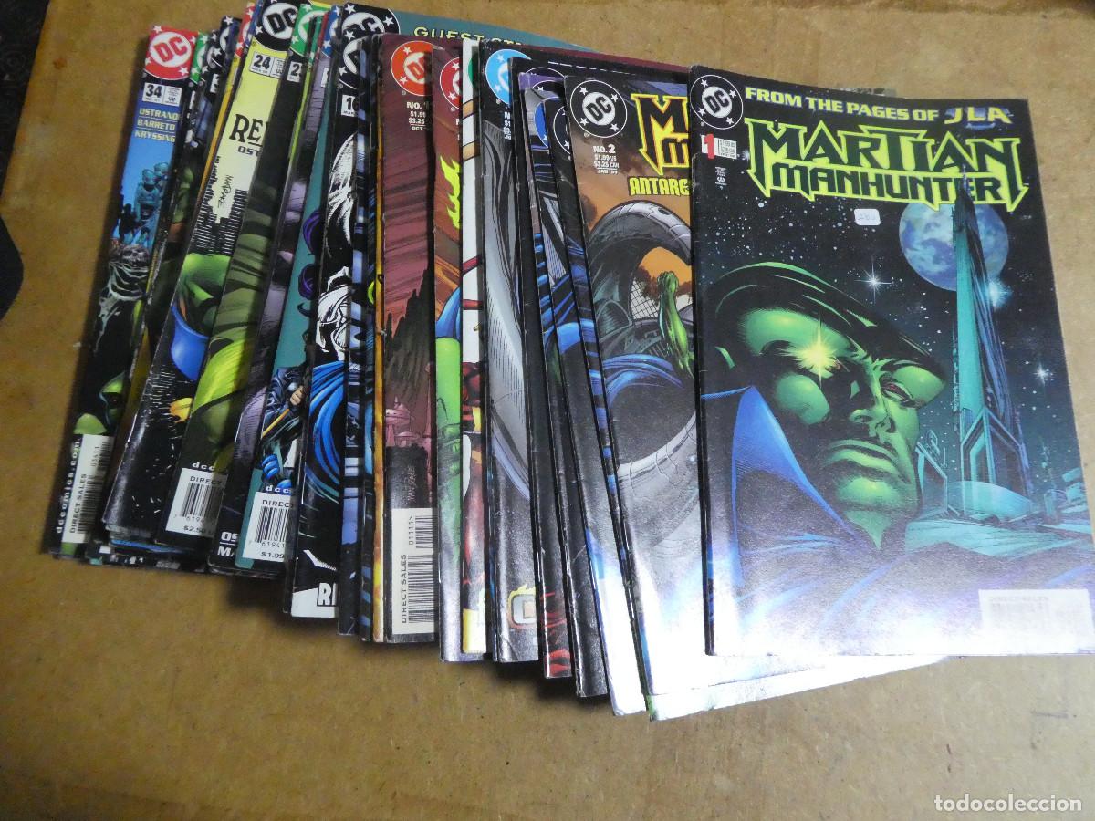 Comics: colecci&oacute;n completa 36 n&ordm;s + one million de Martian Manhunter DC comics 1998