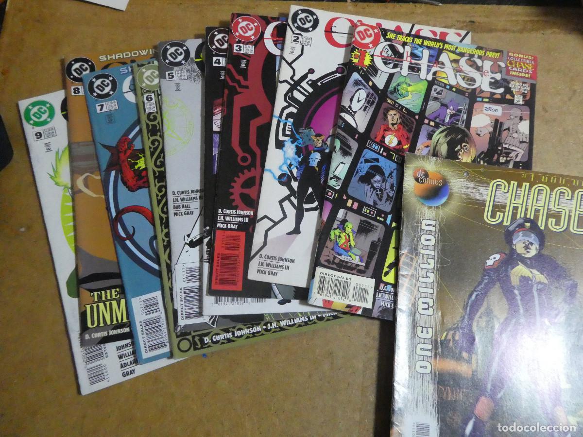 Comics: colecci&oacute;n completa 9 n&ordm;s + one million de Chase DC comics 1998