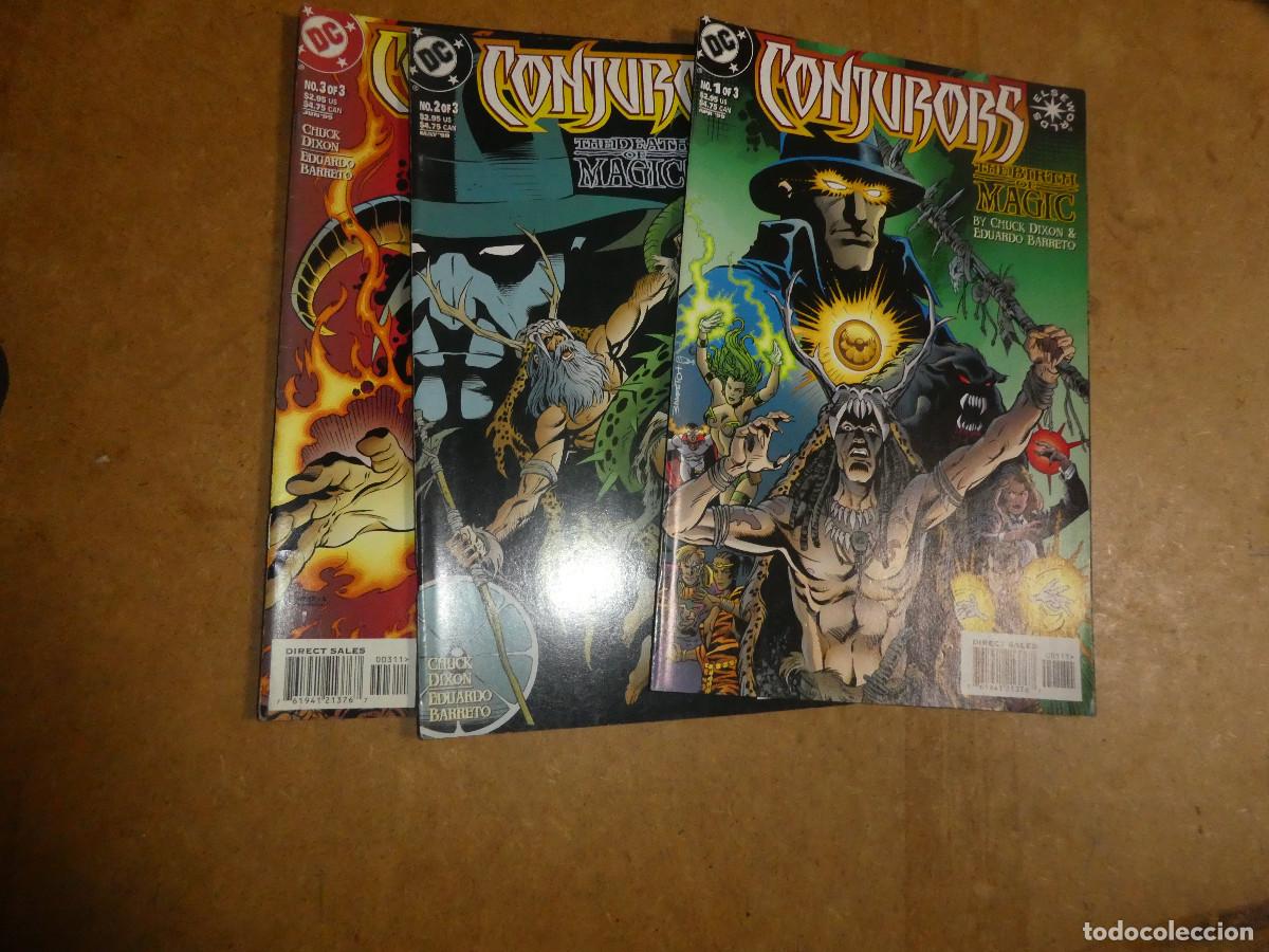 Comics: colecci&oacute;n completa 3 n&ordm;s, Conjurors DC comics 1999