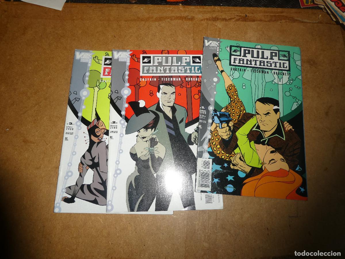 Comics: colecci&oacute;n completa 3 n&ordm;s, pulp fantastic vertigo 2000