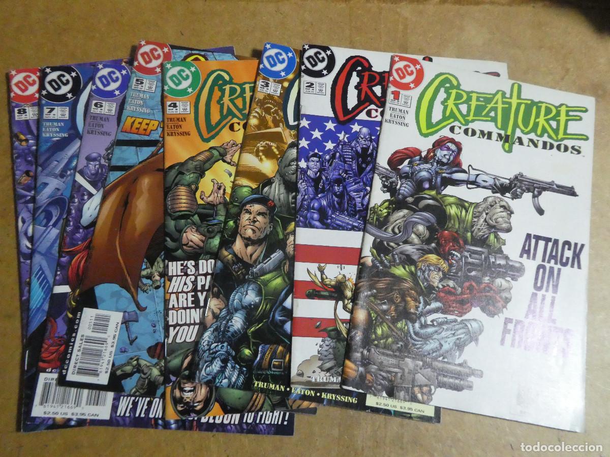 Comics: colecci&oacute;n completa 8 n&ordm;s, Creature Commandos DC comics 2000