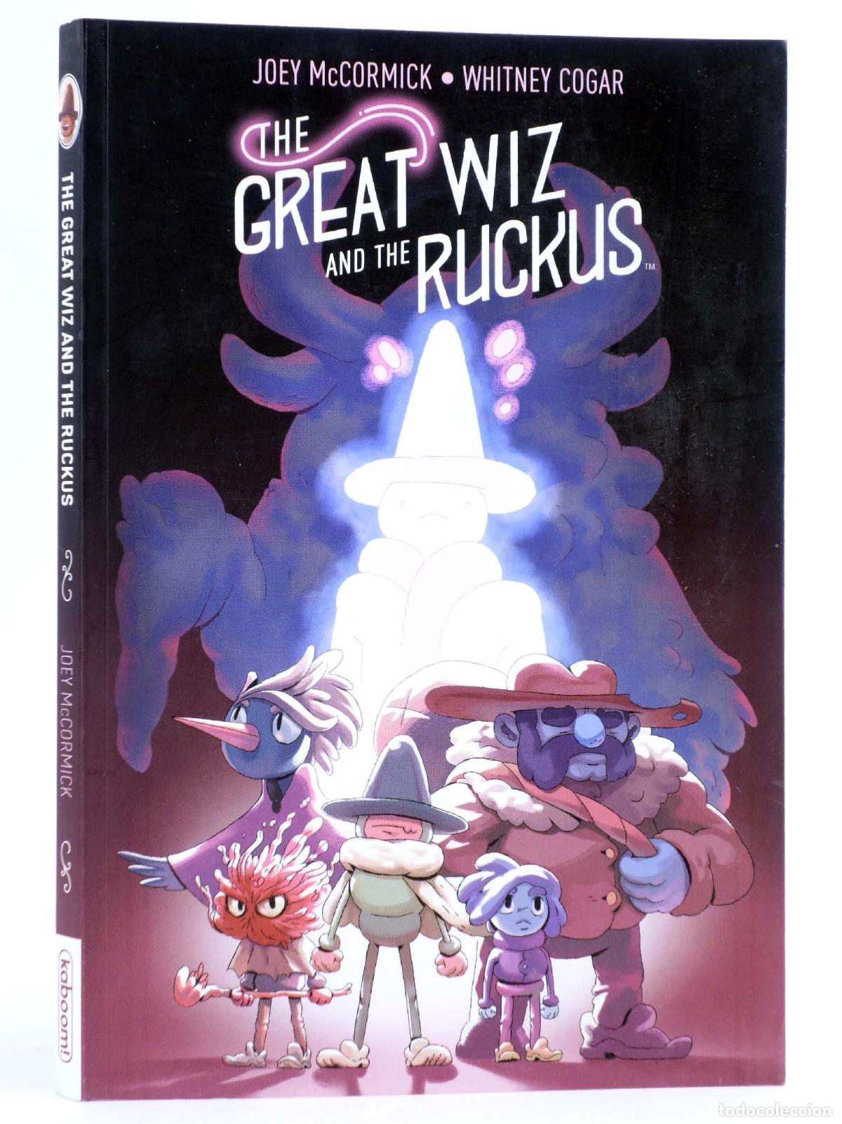 Comics : THE GREAT WIZ AND THE RUCKUS GN (Joey Mccormick) KaBOOM, 2019. EN INGL&Eacute;S. OFRT antes 14,99E