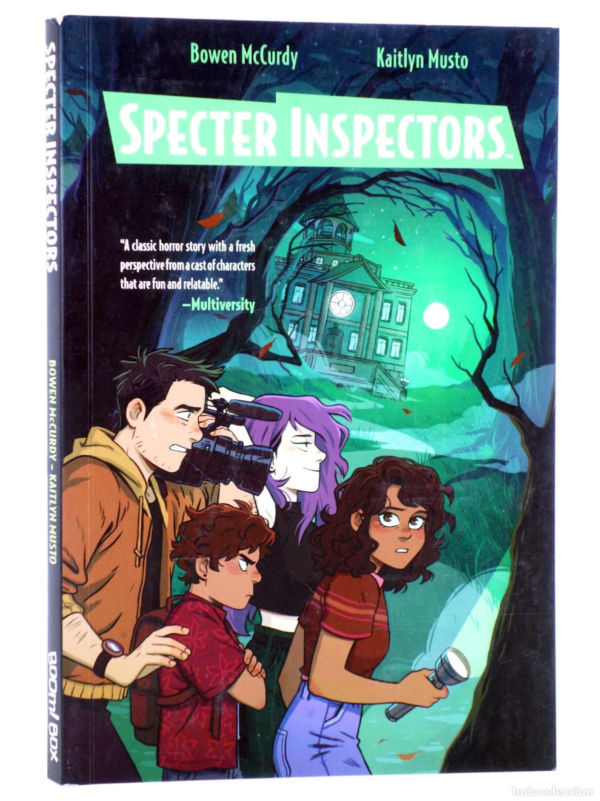 Comics : SPECTER INSPECTORS TPB (Bowen Mccurdy / Kaitlyn Musto) BOOM Box, 2021. EN INGL&Eacute;S. OFRT antes 14,99E